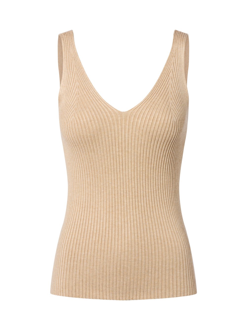 Nümph Stricktop Damen Viskose beige meliert, M