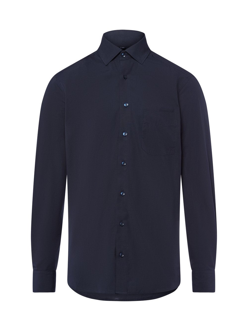 Andrew James Hemd Herren Regular Fit Baumwolle blau, 43