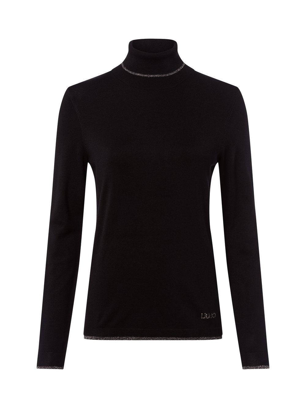 Thumbnail - Liu Jo Collection Rollkragenpullover Damen Viskose schwarz, L