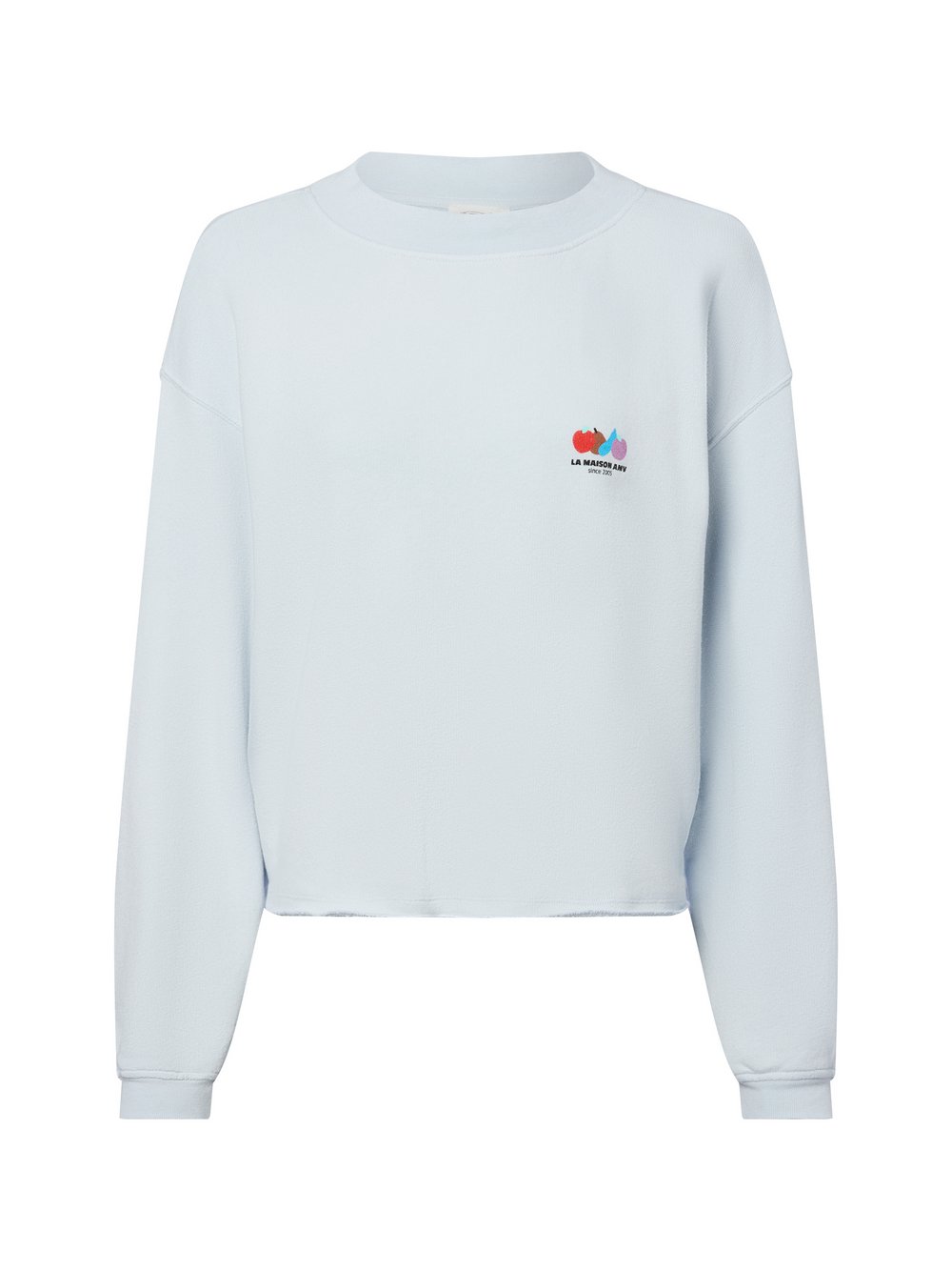 Thumbnail - american vintage Sweatshirt Damen Baumwolle blau, L