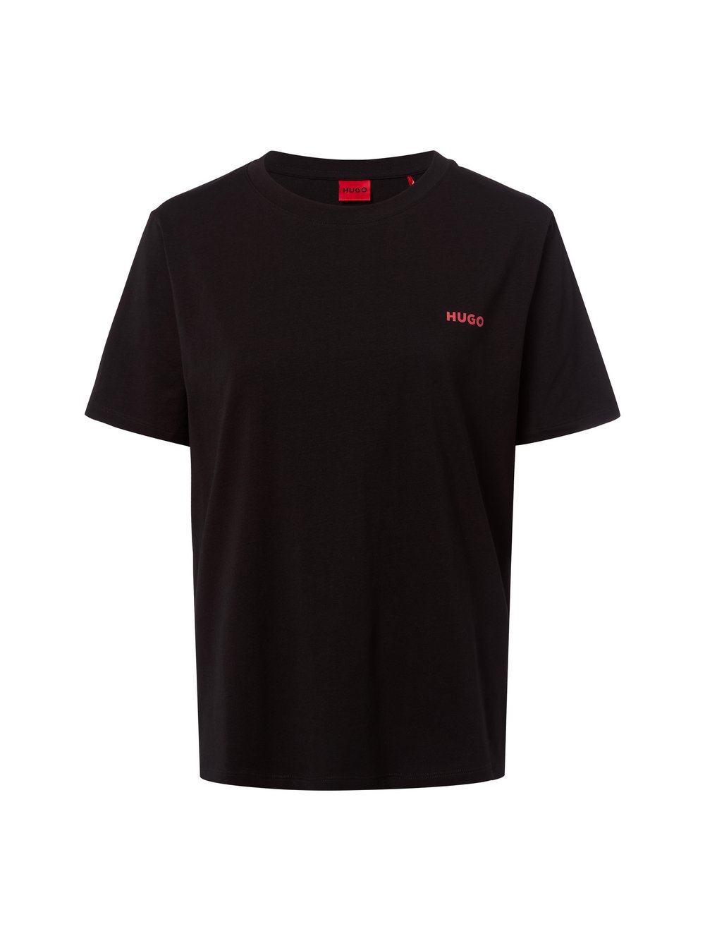 Thumbnail - HUGO Pyjama-Shirt Damen Jersey schwarz, XS