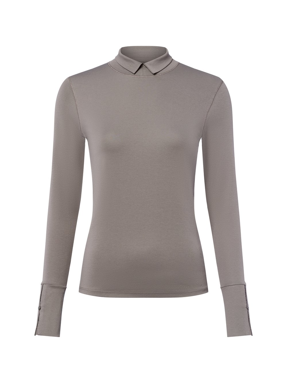 Marc Cain Langarmshirt Damen Baumwolle braun, 36