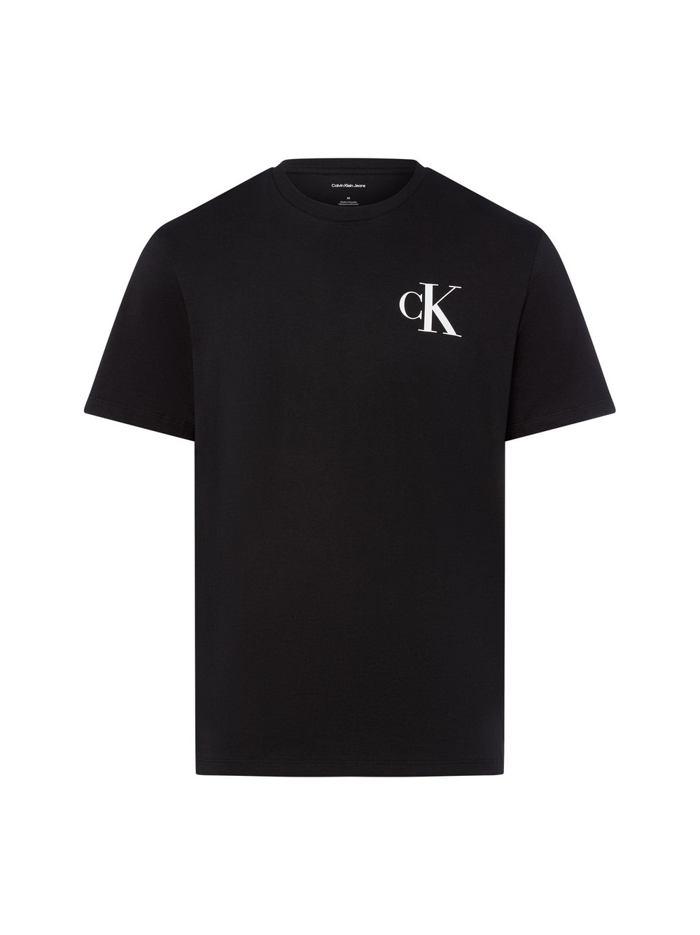 Calvin Klein Jeans T-Shirt Herren Jersey schwarz, XL