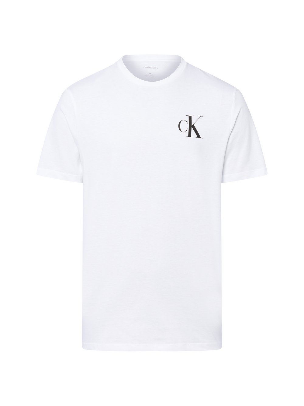 Calvin Klein Jeans T-Shirt Herren Jersey weiß, S