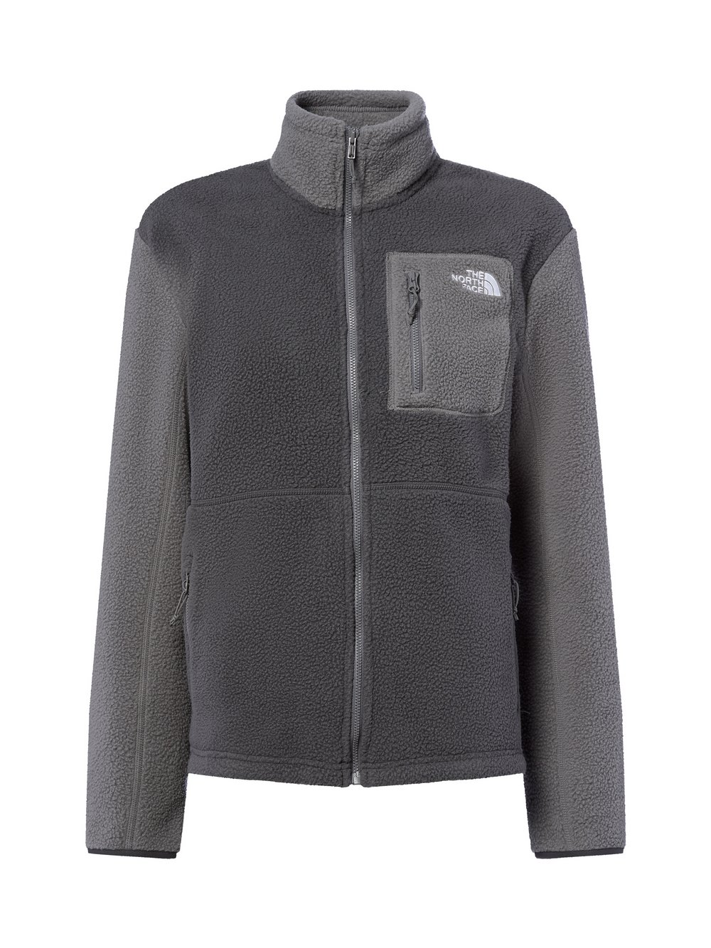 Thumbnail - The North Face Fleecejacke Damen grau, S