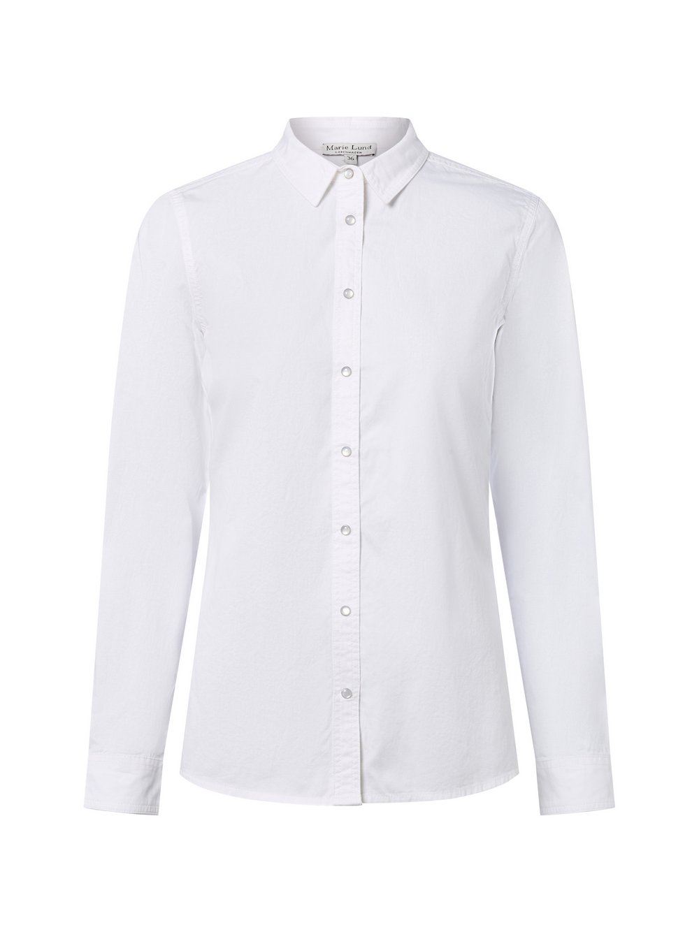 Marie Lund Jeansbluse Damen Baumwolle weiß, 36