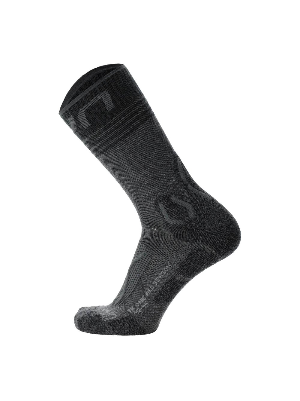 UYN Socken 1er Pack Herren Polyamid grau gemustert, 39-41