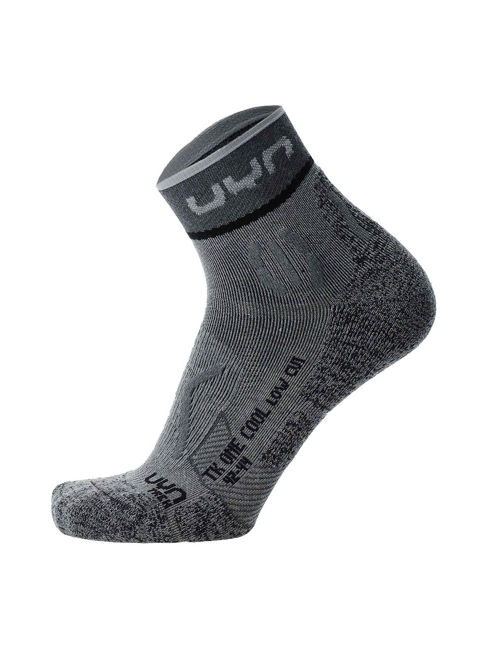 UYN Socken 1er Pack Damen Lyocell grau bedruckt, 39-40