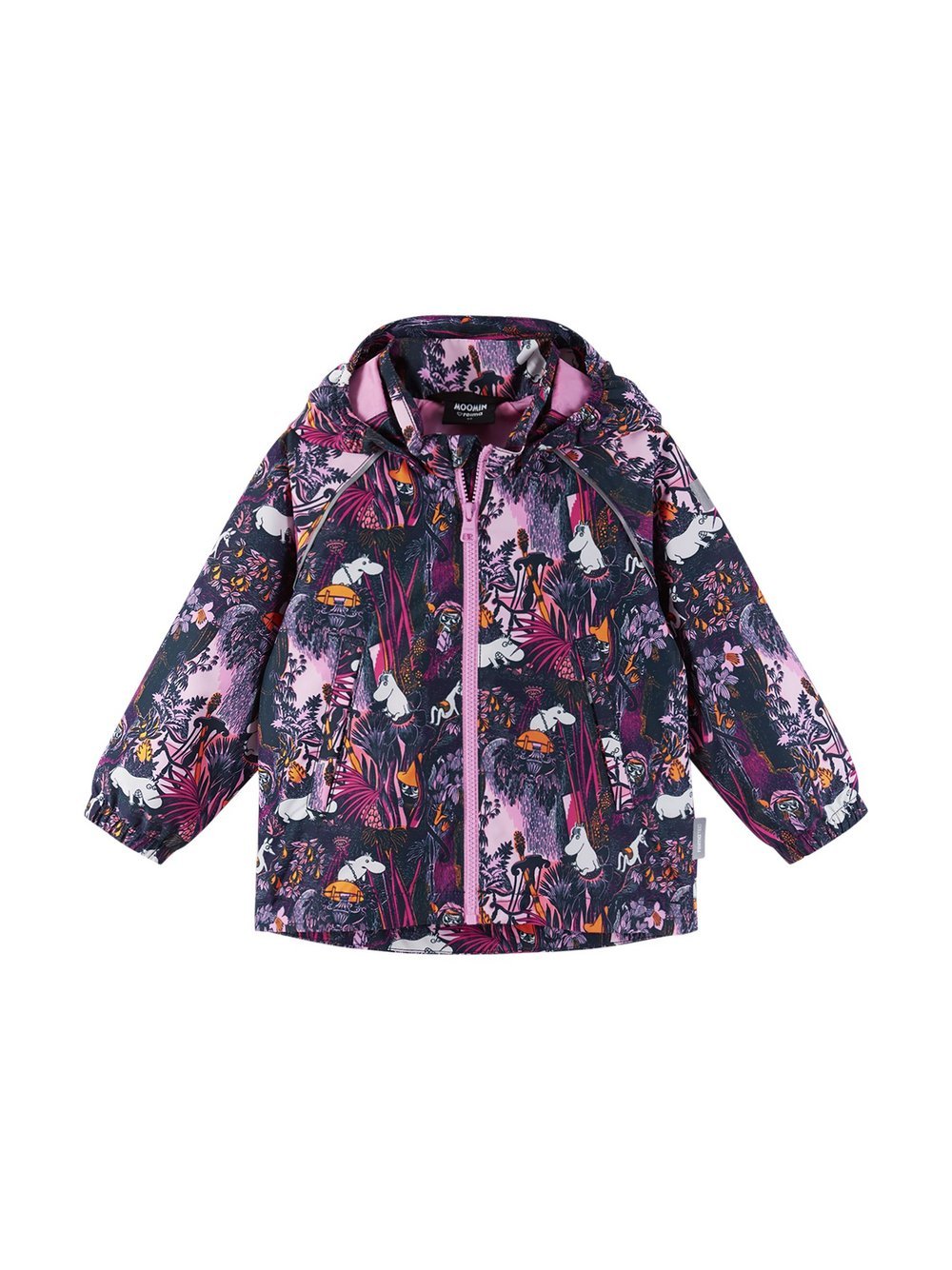 reima ReimaTec Jacke Kinder rosa gemustert, 110