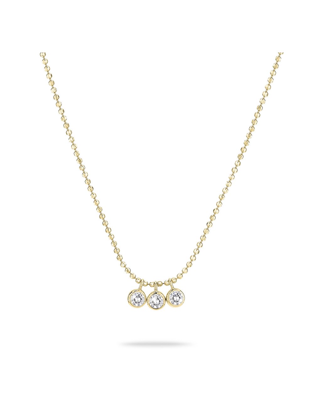 Thumbnail - Tamaris Halskette Damen Sterlingsilber gold, ONE SIZE