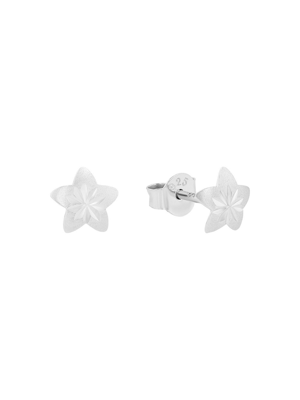 Thumbnail - amor Ohrstecker Mädchen Sterlingsilber silber, ONE SIZE