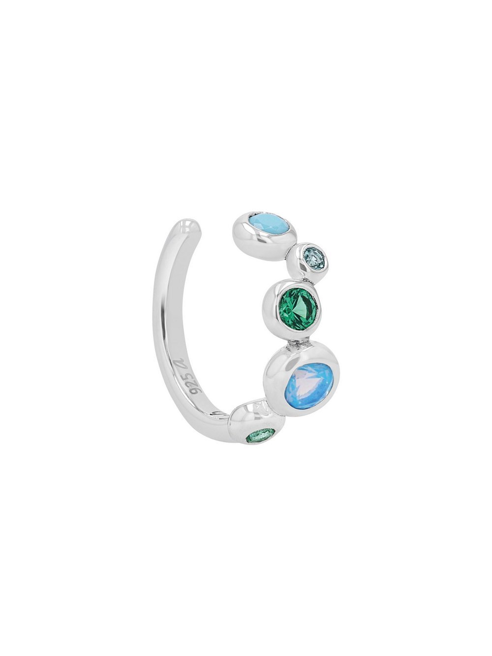 s.Oliver Earcuff Damen Sterlingsilber silber, ONE SIZE