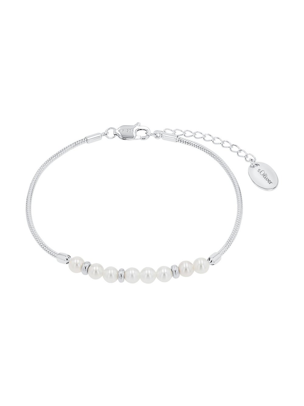 s.Oliver Armband Damen Sterlingsilber silber, 20