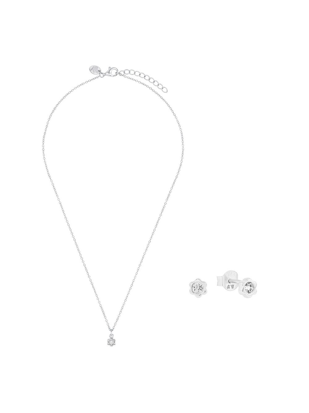 Prinzessin Lillifee Set Mädchen Sterlingsilber weiß, 38