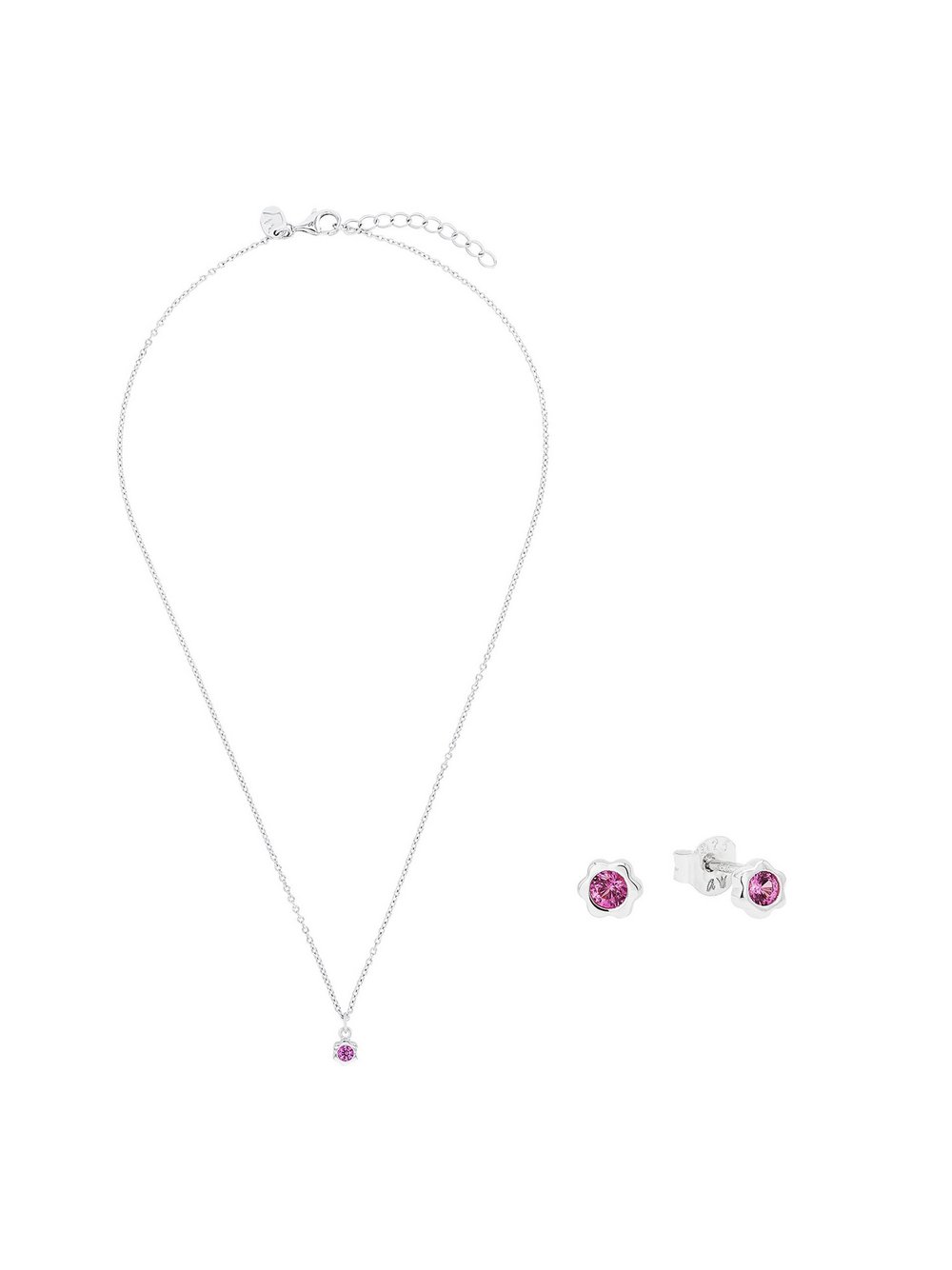 Prinzessin Lillifee Set Mädchen Sterlingsilber pink, 38