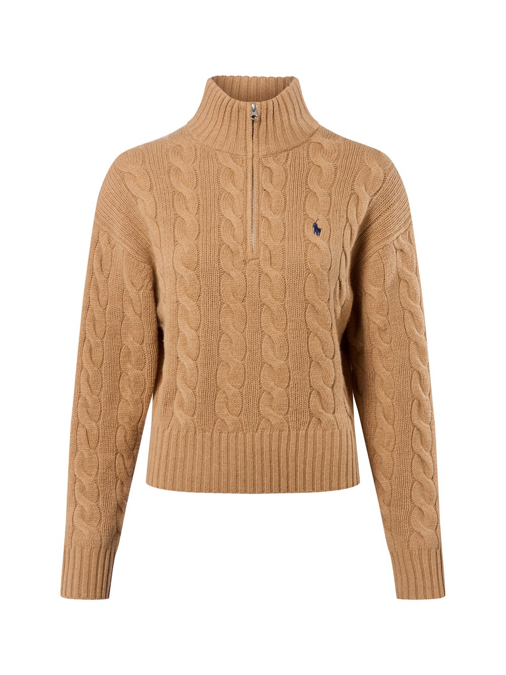 Polo Ralph Lauren Strickpullover mit Cashmere-Anteil Damen Wolle braun, L