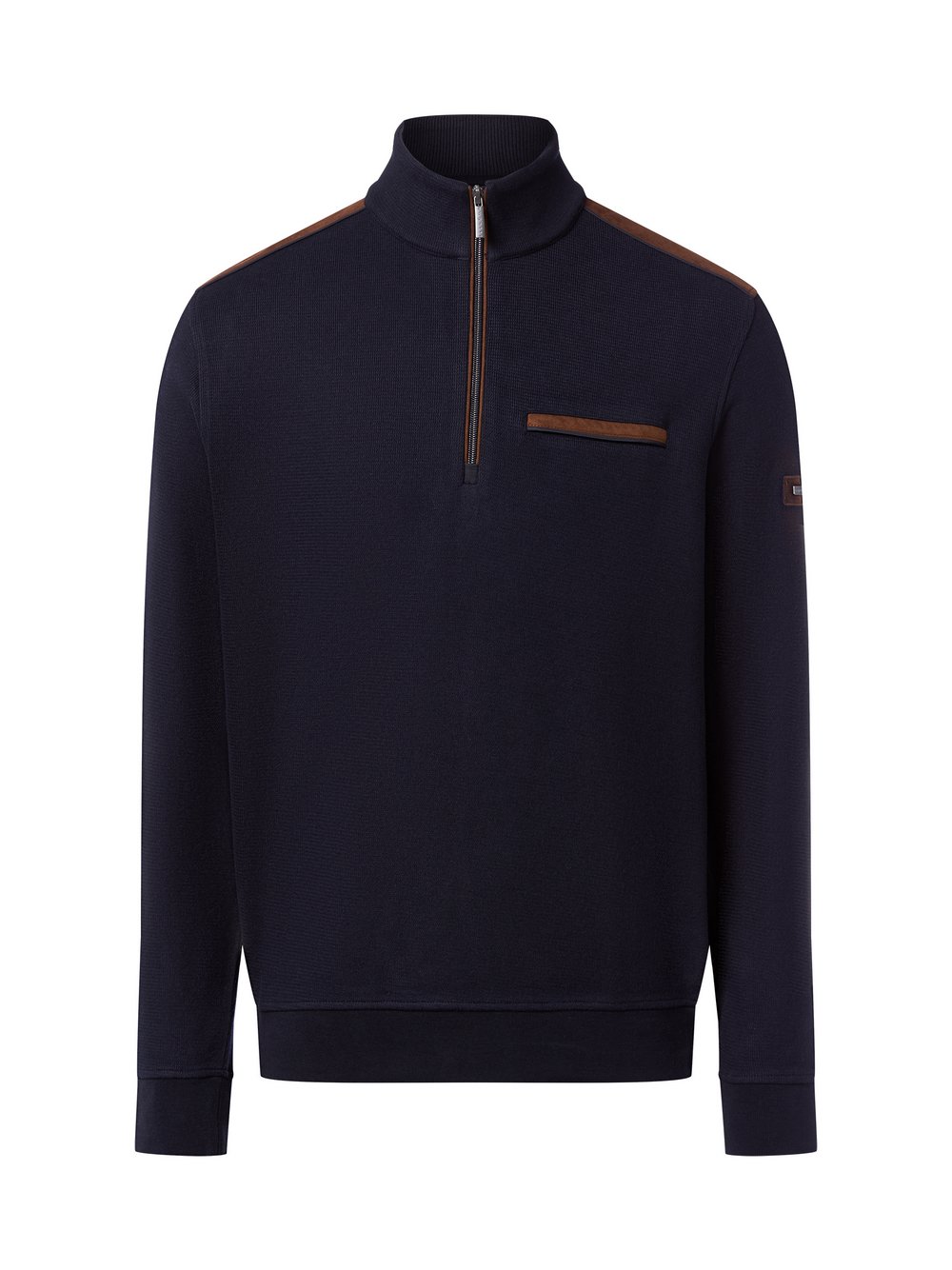 Bugatti Sweatshirt Herren Baumwolle blau, XXXL