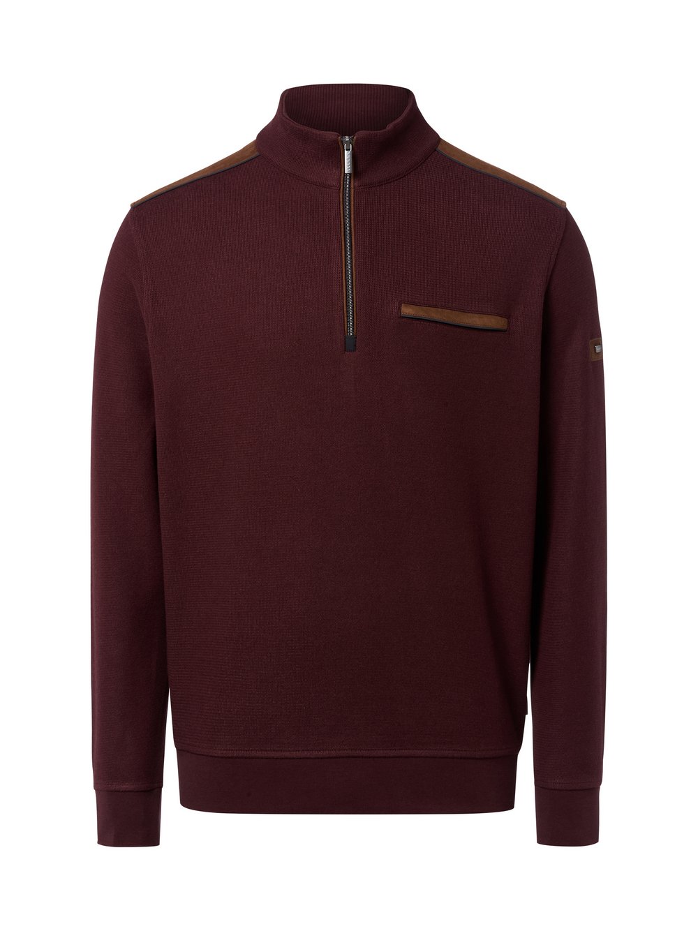 Bugatti Sweatshirt Herren Baumwolle lila, XL