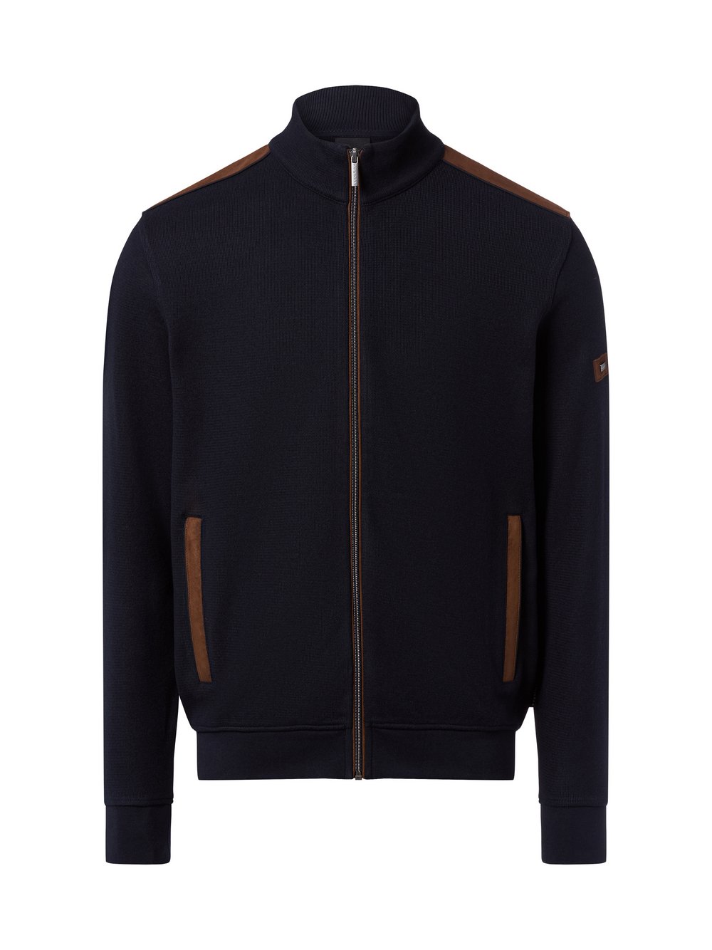 Bugatti Sweatjacke Herren Baumwolle blau, M
