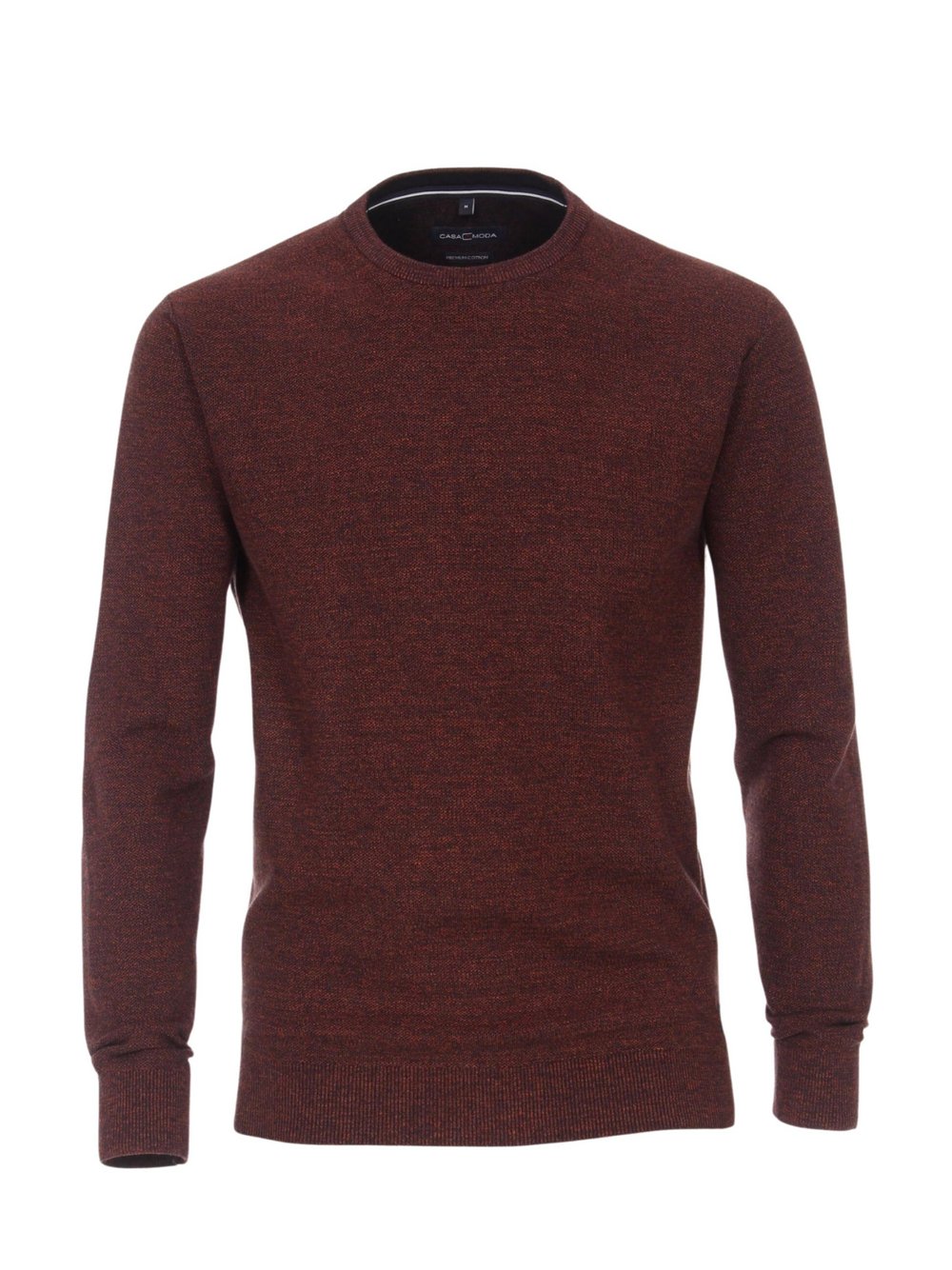 CASAMODA Pullover Herren Baumwolle rot, XXXL