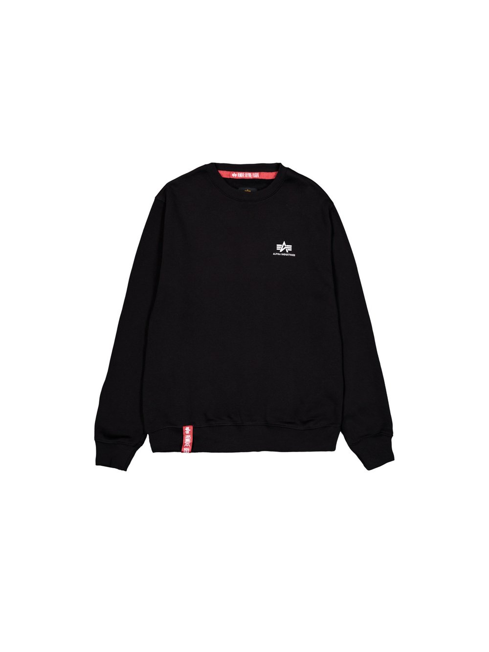 Alpha Industries Pullover Herren Baumwolle schwarz, XL