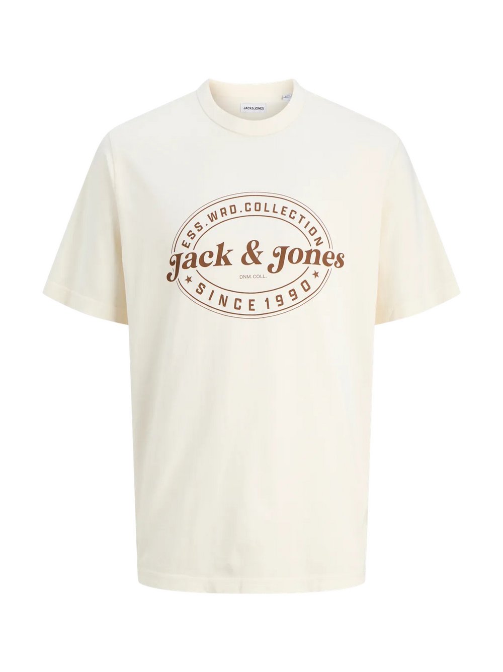 Thumbnail - Jack & Jones T-Shirt Herren Baumwolle beige bedruckt, L