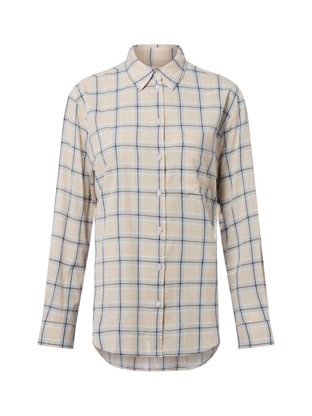 Thumbnail - Marc O'Polo Hemdbluse Damen Baumwolle mehrfarbig kariert, 36
