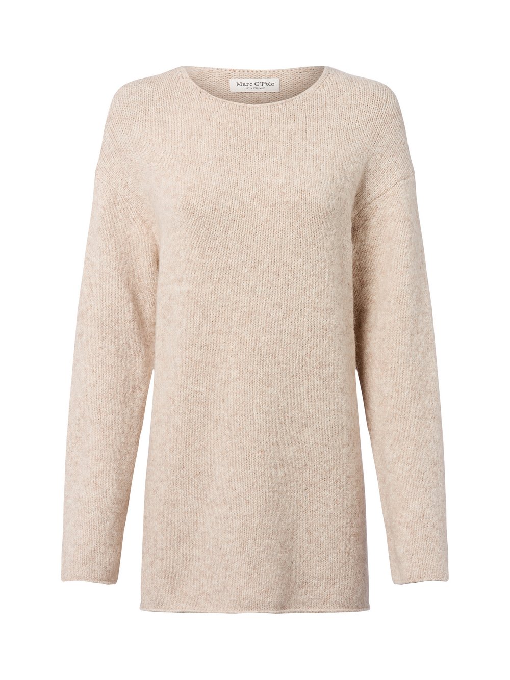 Marc O'Polo Strickpullover mit Alpaka-Anteil Damen Baumwolle beige meliert, M