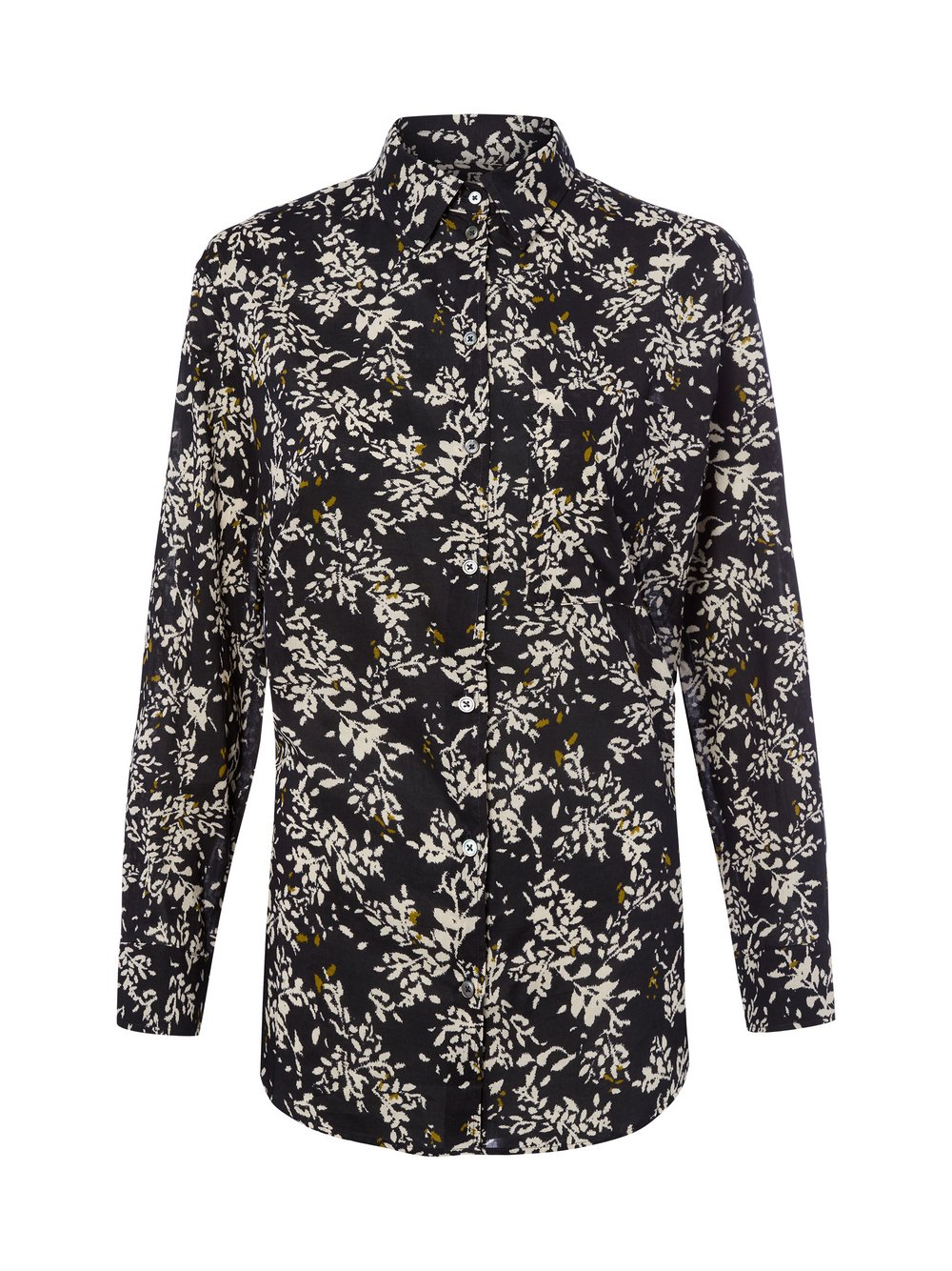 Thumbnail - Marc O'Polo Hemdbluse Damen Baumwolle mehrfarbig gemustert, 38