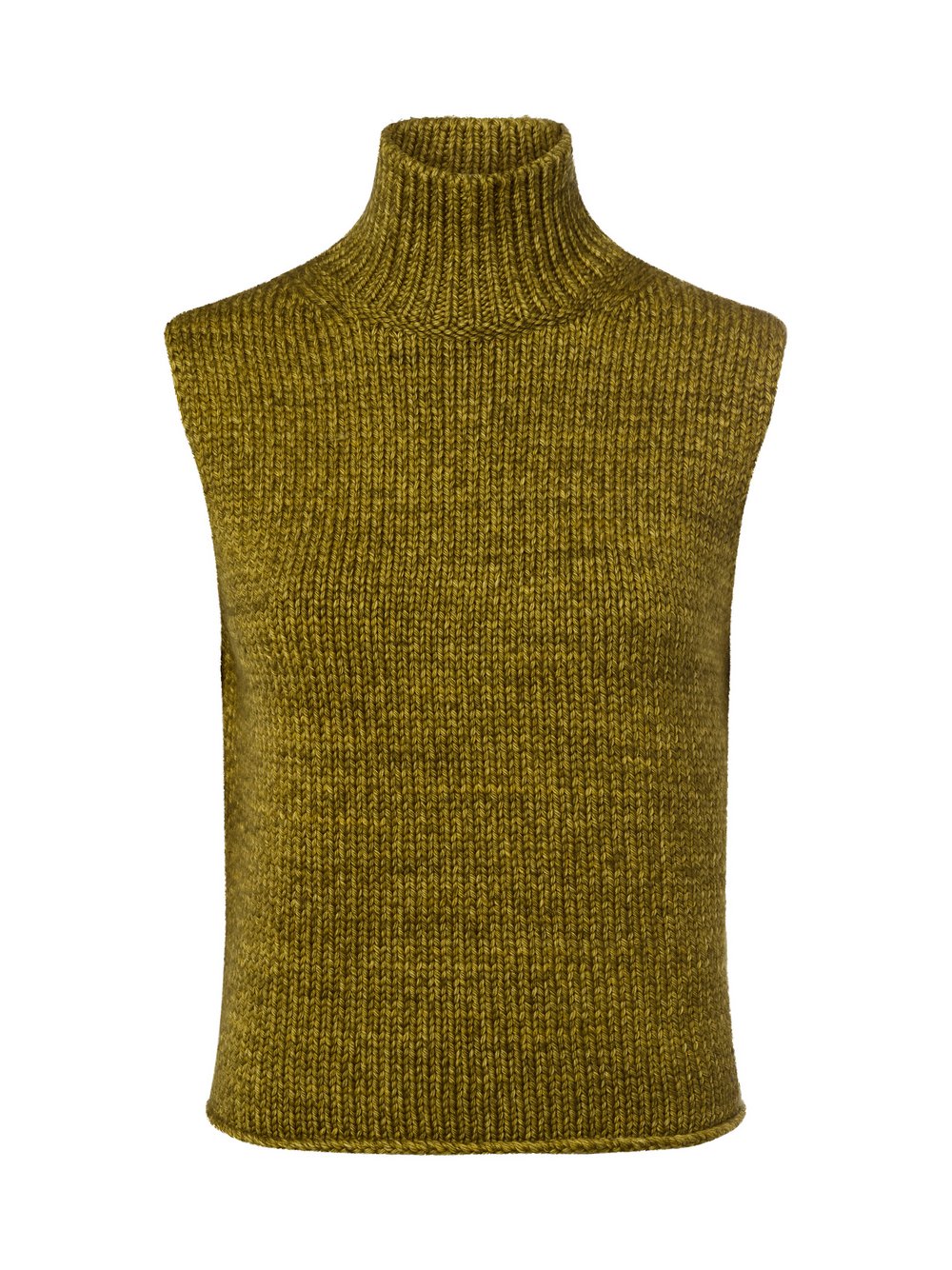 Thumbnail - Marc O'Polo Strickpullunder Damen Wolle grün meliert, XS