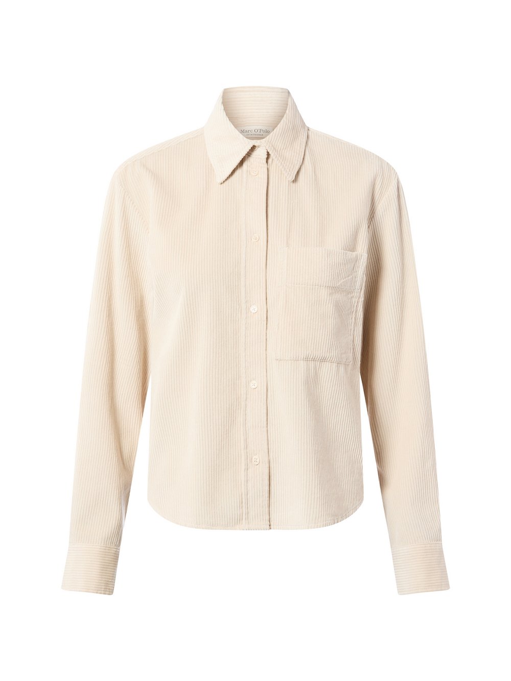 Thumbnail - Marc O'Polo Cordbluse Damen Baumwolle beige, 36