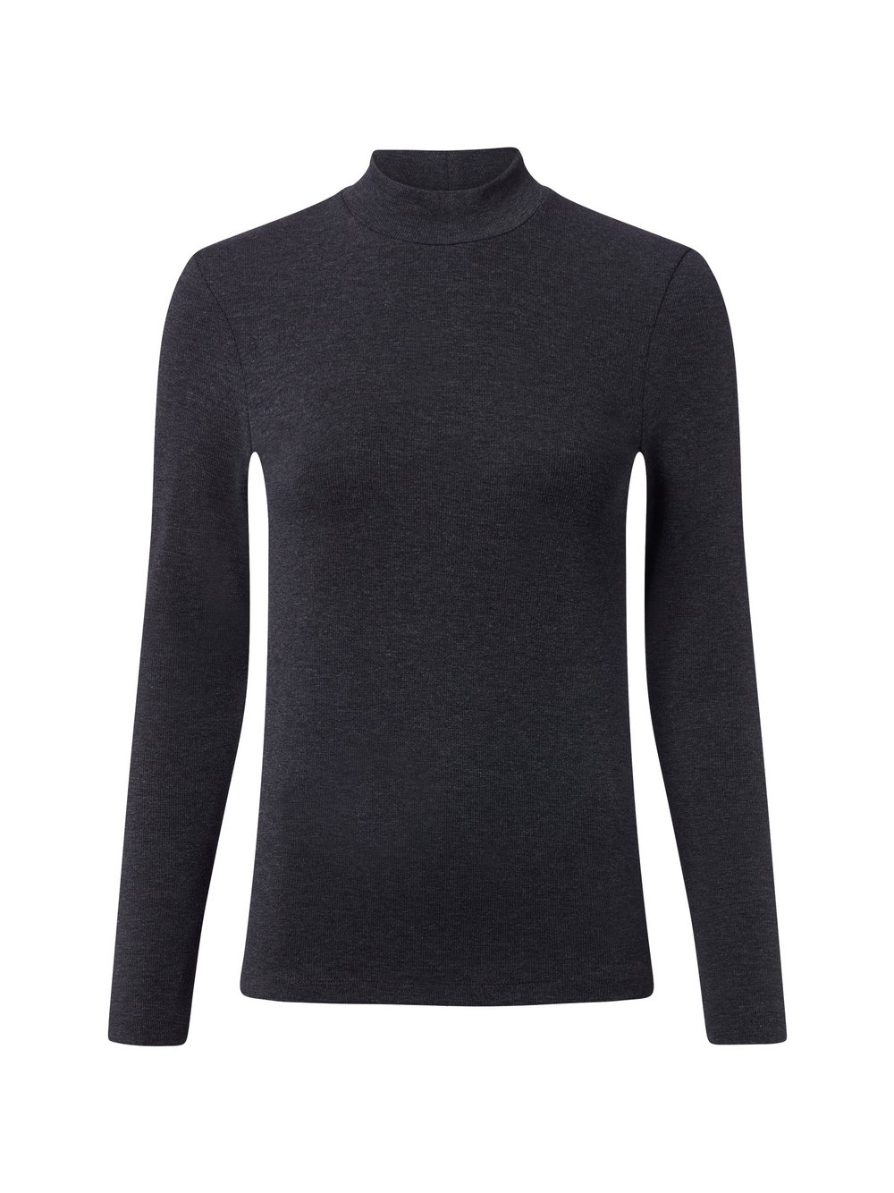 Thumbnail - Marc O'Polo Langarmshirt Damen Modal grau meliert, M