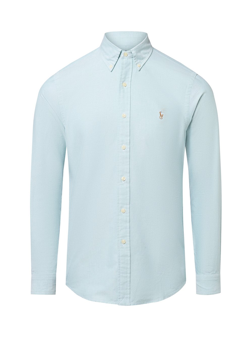 Polo Ralph Lauren Freizeithemd Herren Regular Fit Baumwolle grün meliert, XXL