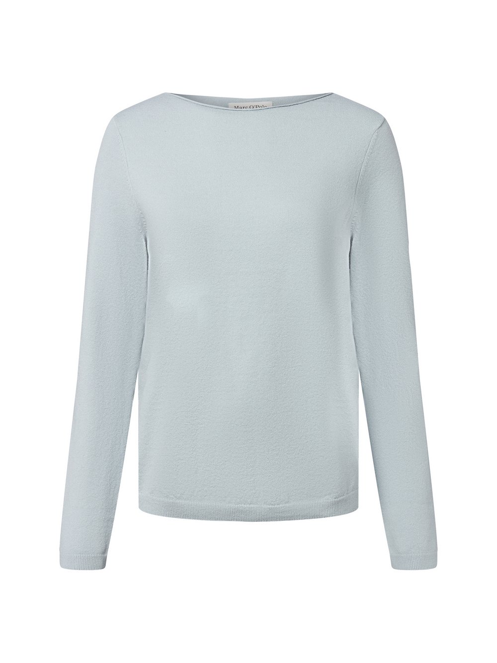 Marc O'Polo Strickpullover mit Schurrwollanteil Damen Baumwolle blau, S
