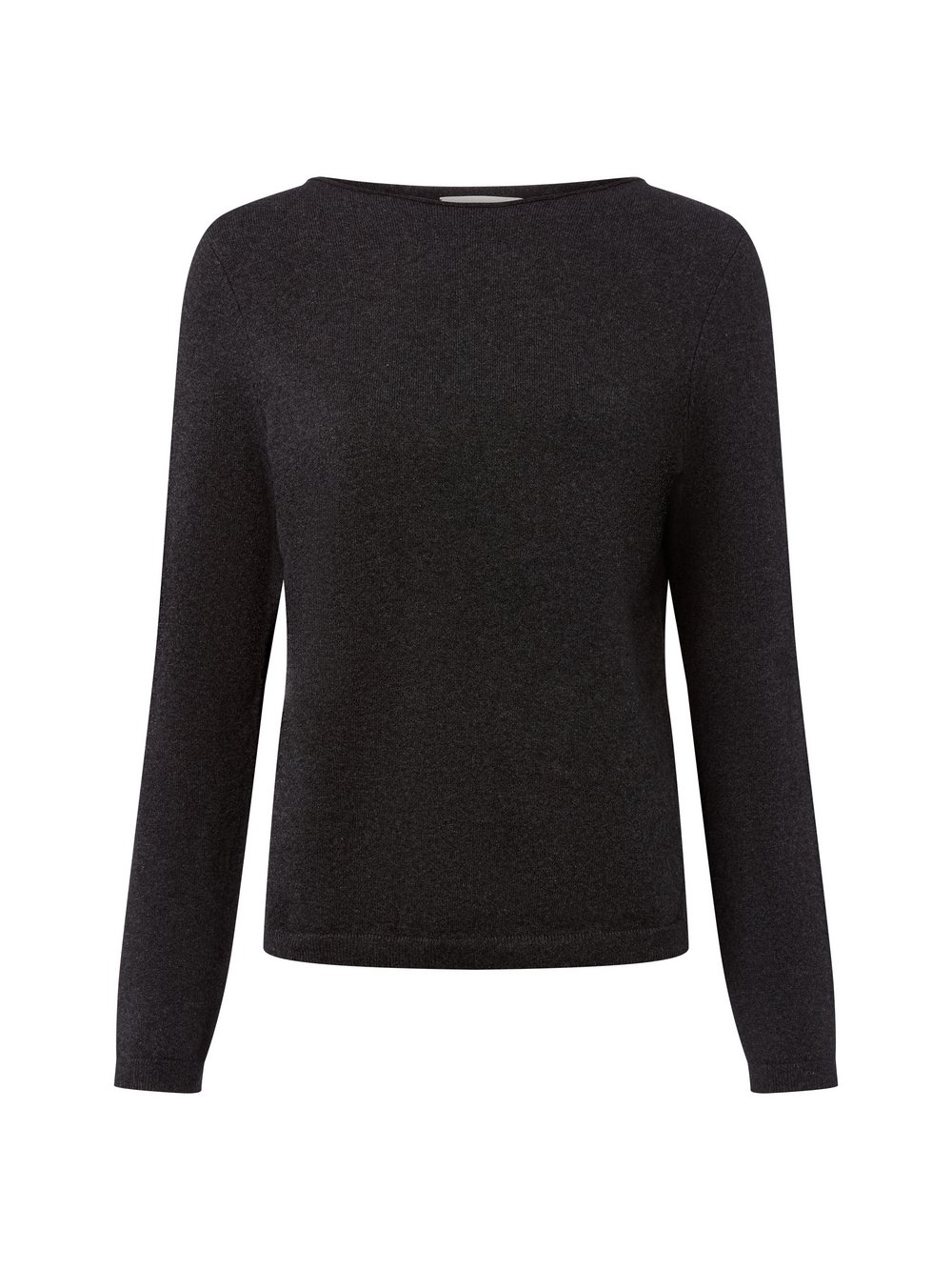 Thumbnail - Marc O'Polo Strickpullover mit Schurrwollanteil Damen Baumwolle grau, L