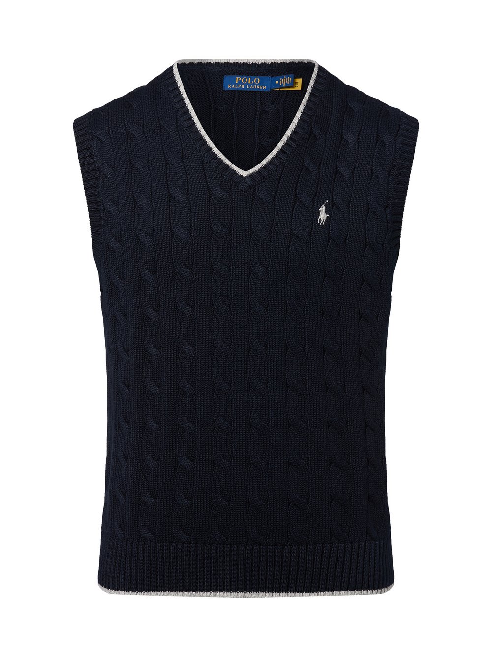 Polo Ralph Lauren Strickpullunder Herren Baumwolle blau, L