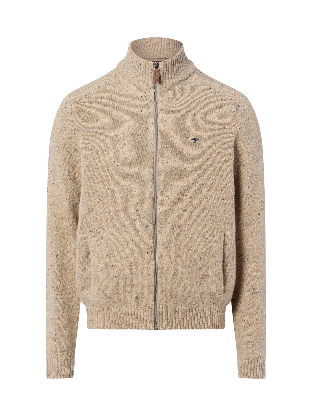 Thumbnail - Fynch-Hatton Strickjacke mit Wolle und Alpaka Herren braun meliert, M