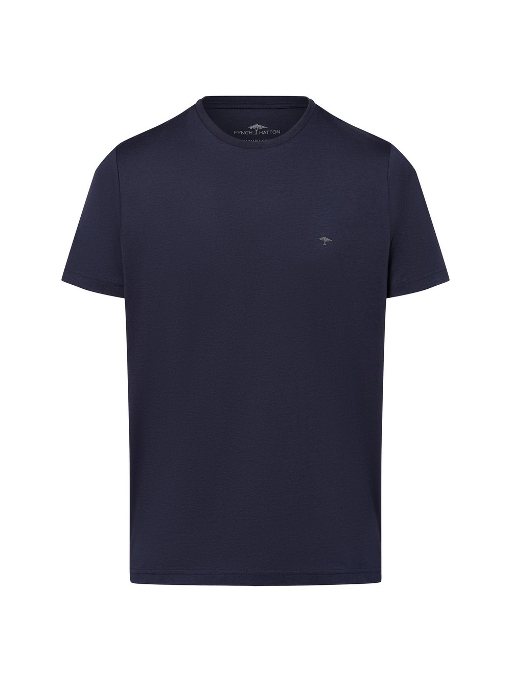 Thumbnail - Fynch-Hatton T-Shirt Herren Baumwolle blau, M