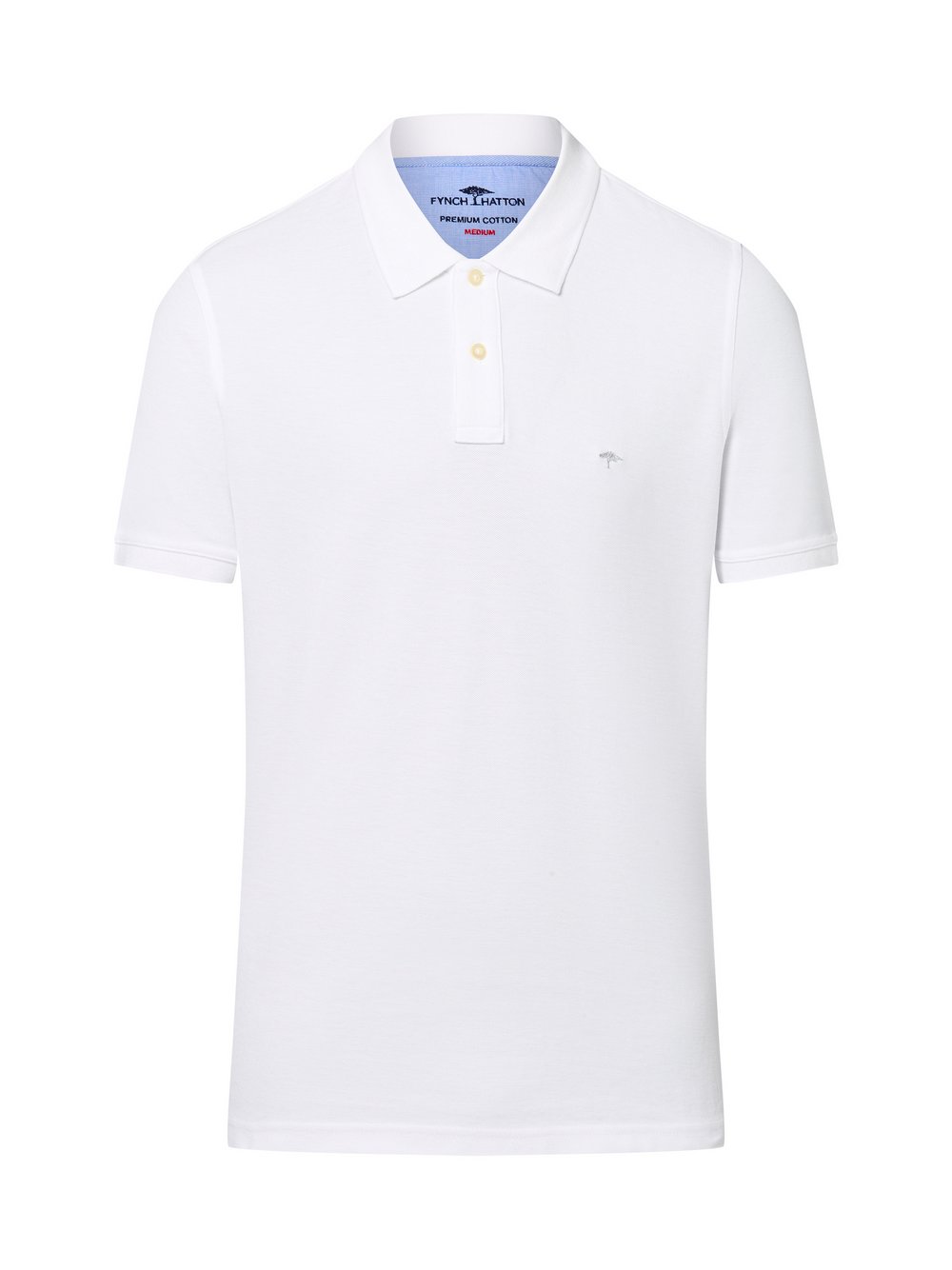 Fynch-Hatton Poloshirt Herren Baumwolle weiß, XXXL