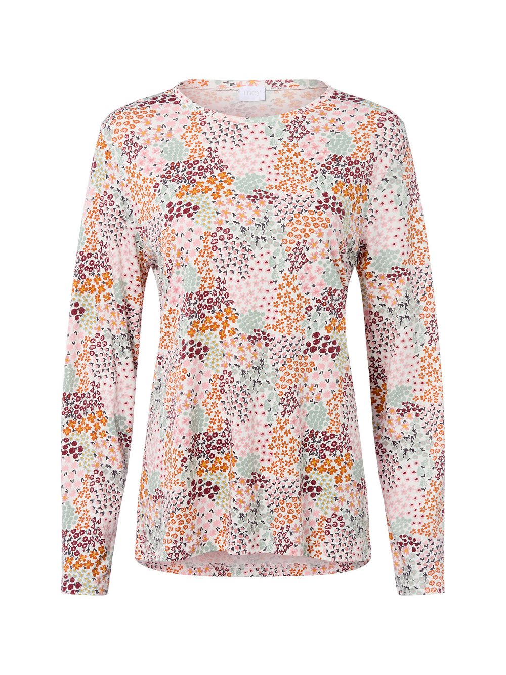 Mey Pyjama Damen Baumwolle mehrfarbig gemustert, 42