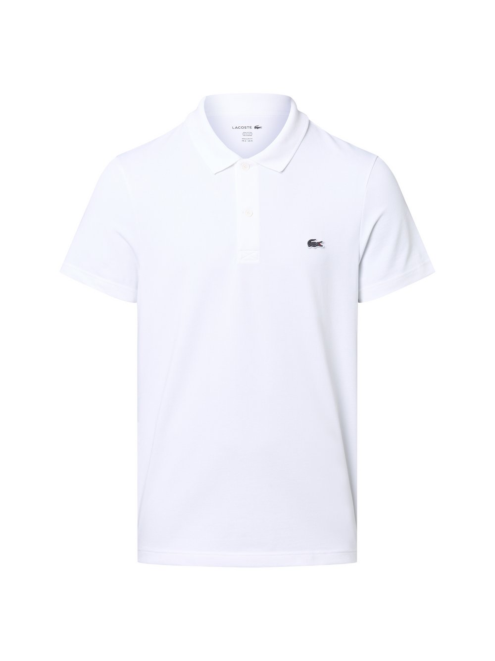 Lacoste Poloshirt Herren Baumwolle weiß, 8