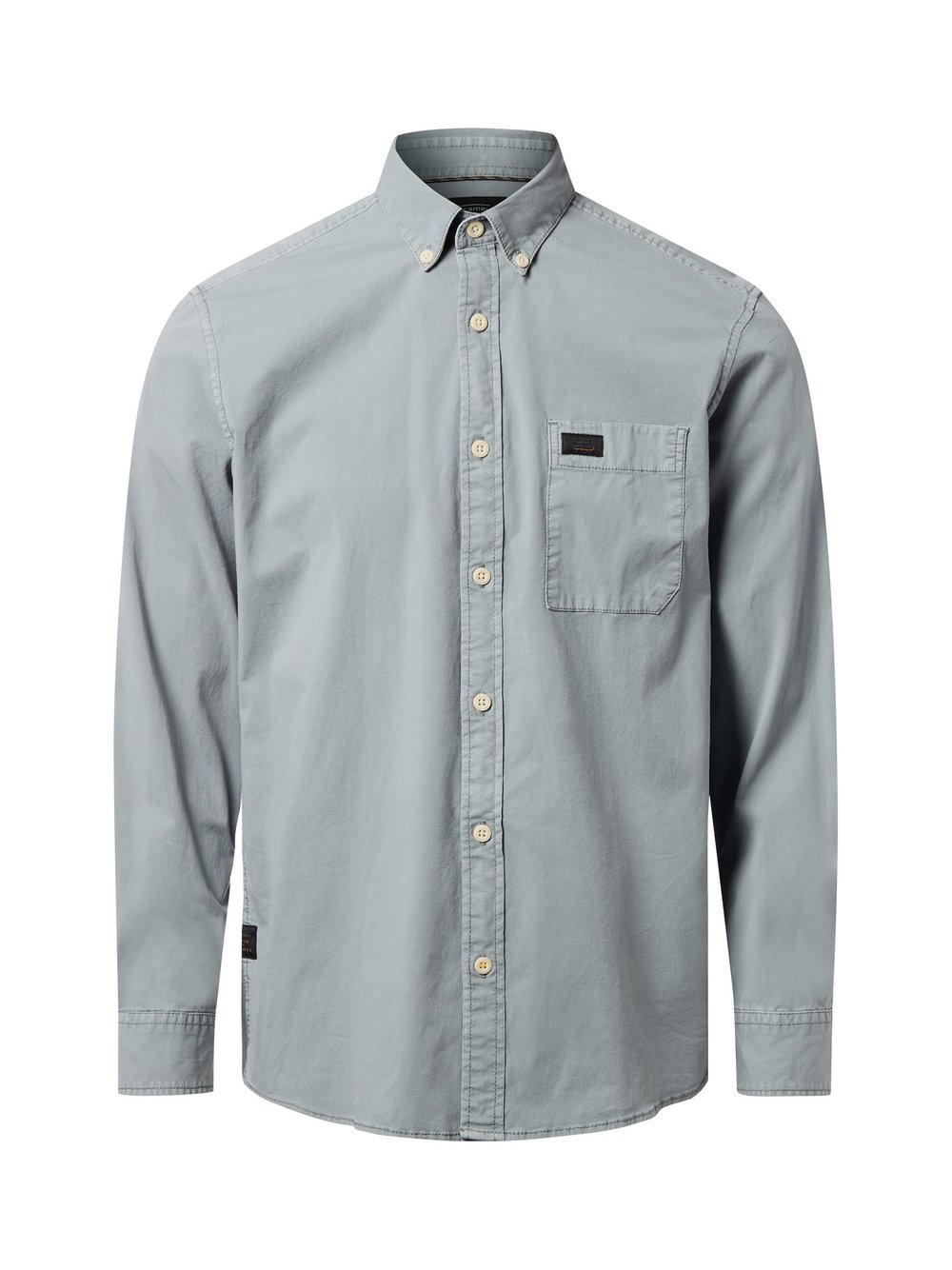 Thumbnail - Camel Active Freizeithemd Herren Regular Fit Baumwolle grau, L