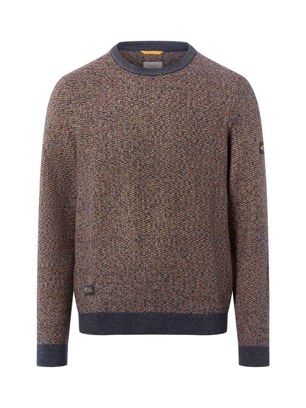 Thumbnail - Camel Active Pullover Herren Baumwolle mehrfarbig strukturiert, XL