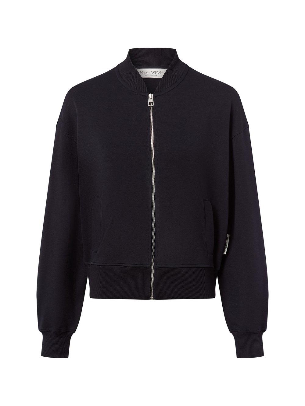 Marc O'Polo Sweatjacke Damen Baumwolle blau, XL