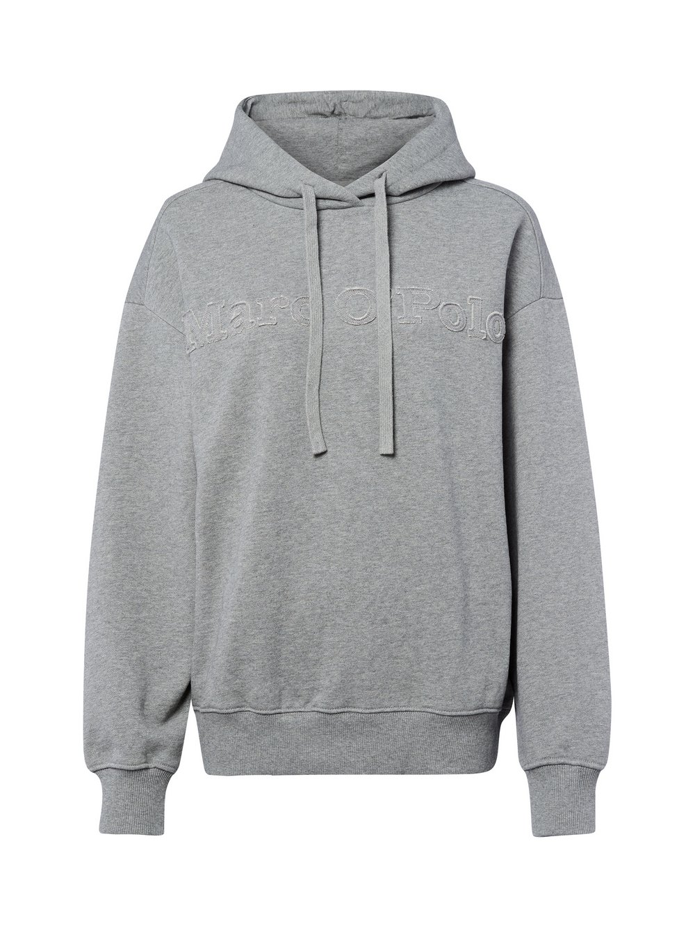 Thumbnail - Marc O'Polo Kapuzenpullover Damen Baumwolle grau meliert, S