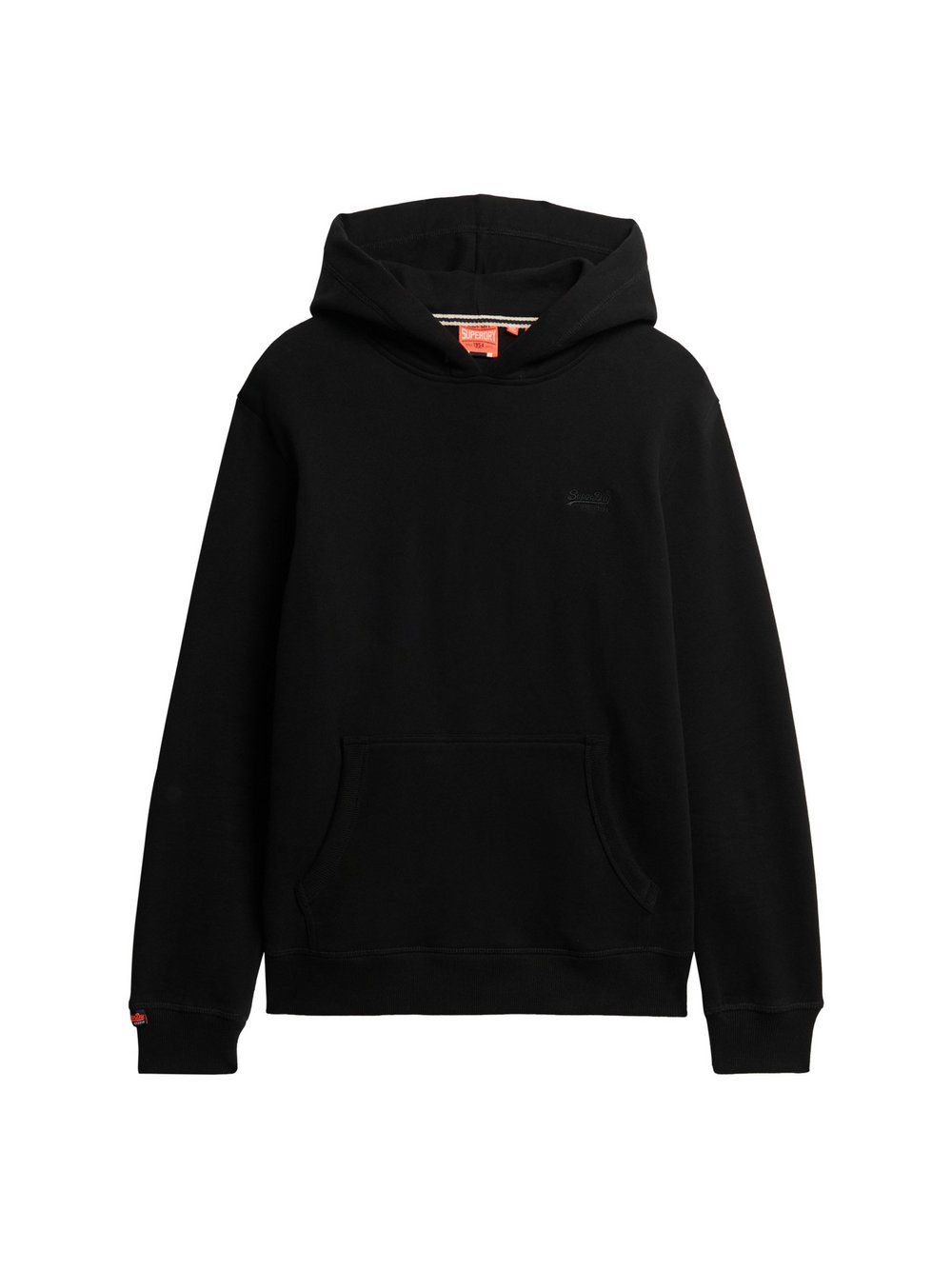 Superdry Sweatshirt Herren Baumwolle schwarz, XXXL