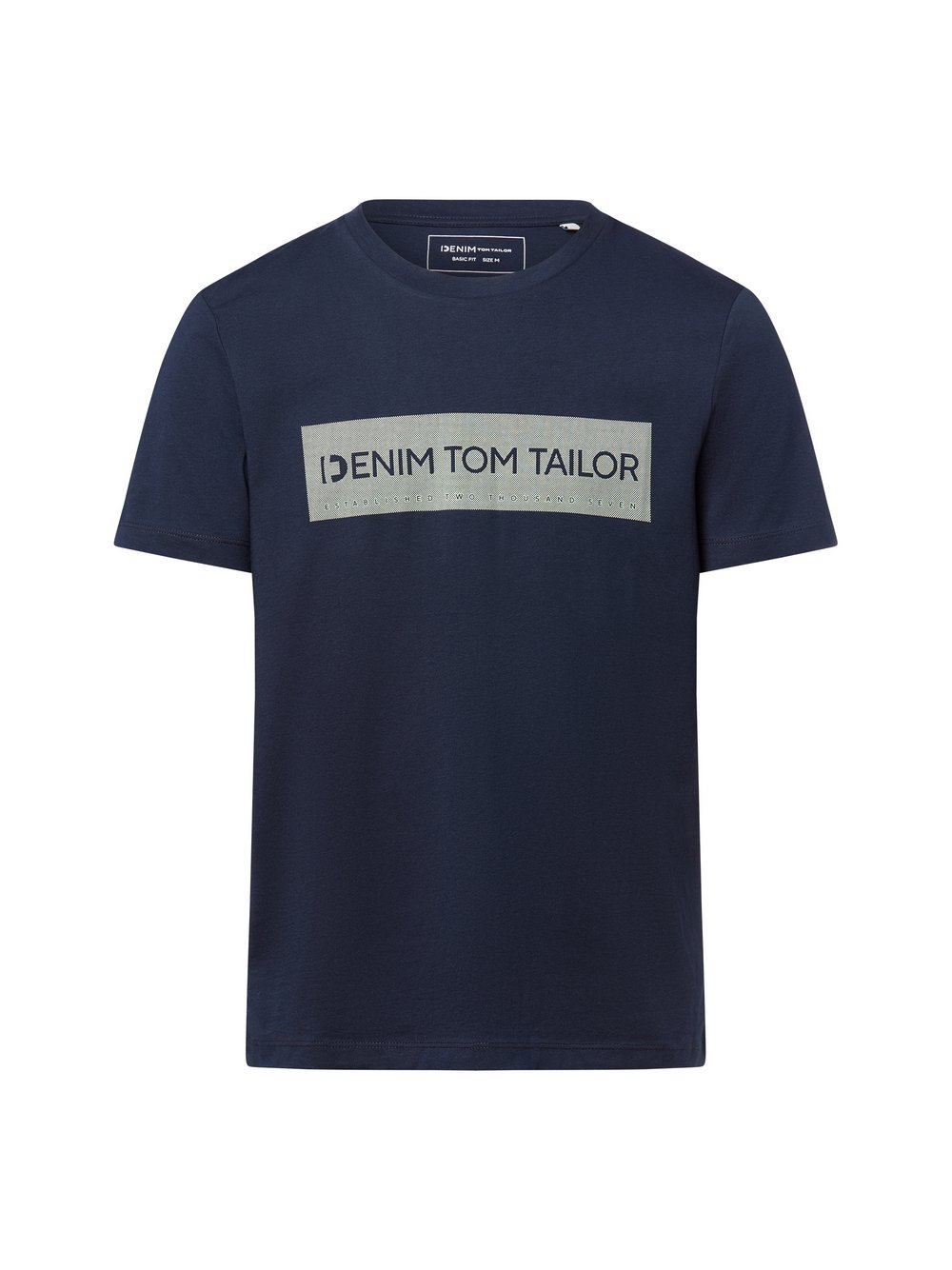 Thumbnail - Tom Tailor Denim T-Shirt Herren Baumwolle blau bedruckt, L