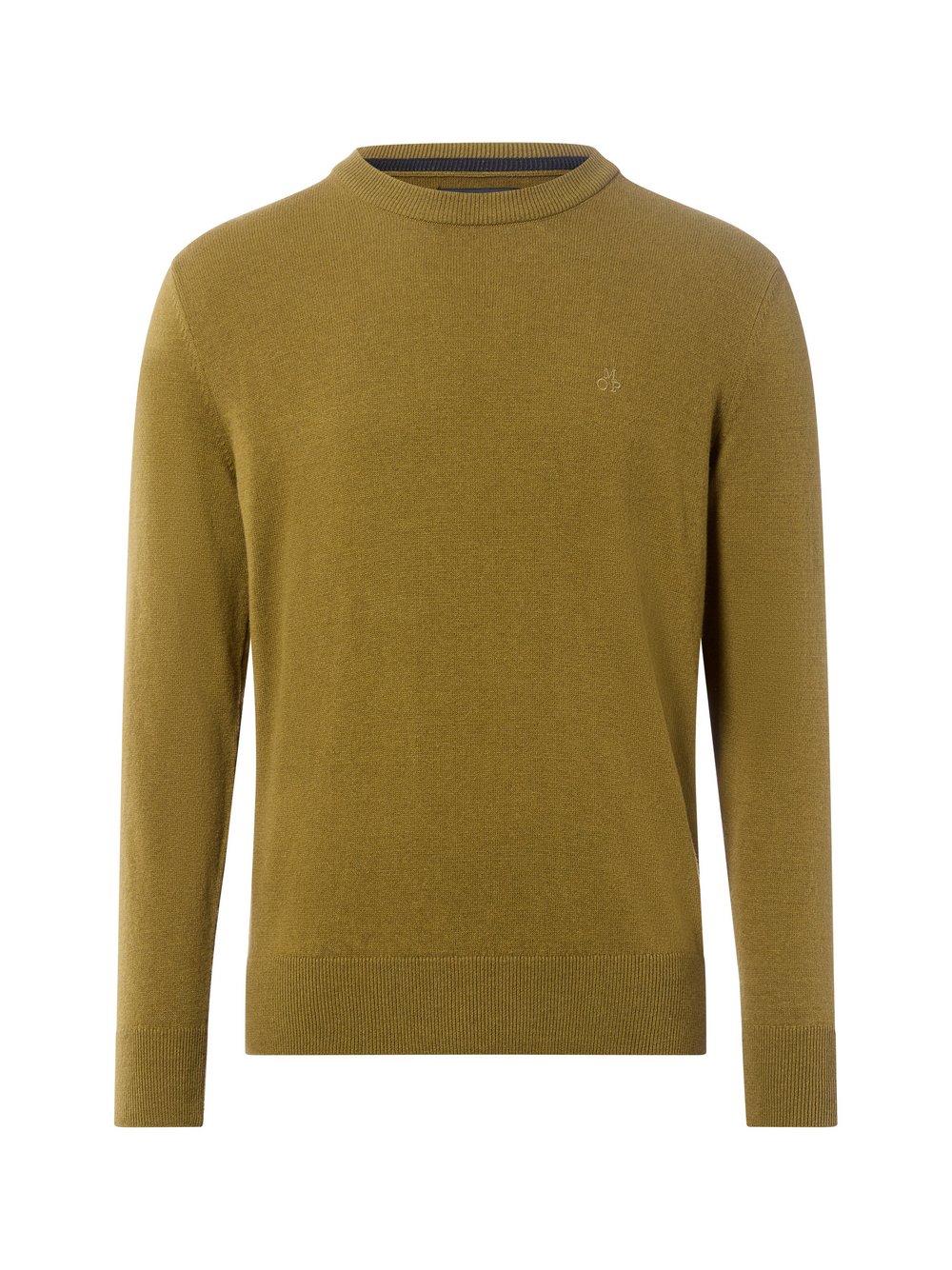 Thumbnail - Marc O'Polo Strickpullover Herren Feinstrick grün, M