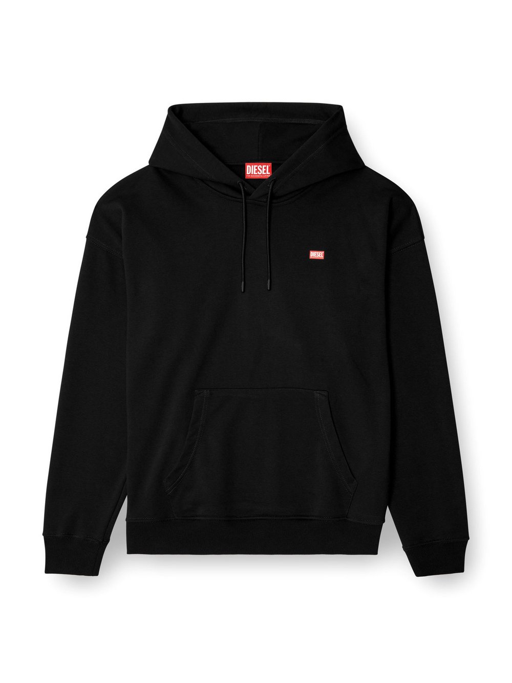 Diesel Sweatshirt Herren Baumwolle schwarz, XL