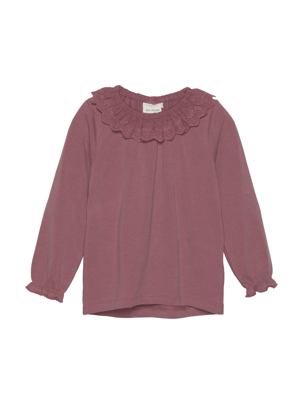 En Fant Longsleeve Mädchen Baumwolle rosa, 122